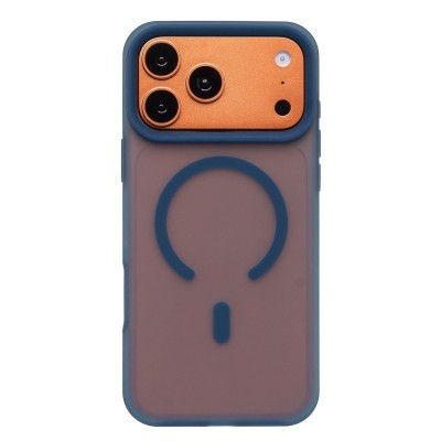 Чехол-накладка для Apple iPhone 17 Pro Max (Темно-синий) SM042 SafeMag