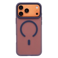 Чехол-накладка для Apple iPhone 17 Pro Max (Темно-синий) SM042 SafeMag Чехол-накладка для Apple iPhone 17 Pro Max (Темно-синий) SM042 SafeMag