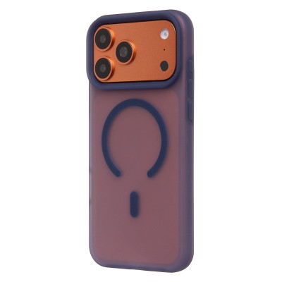 Чехол-накладка для Apple iPhone 17 Pro Max (Темно-синий) SM042 SafeMag