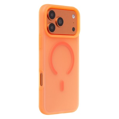 Чехол-накладка для Apple iPhone 17 Pro Max (Оранжевый) SM042 SafeMag Чехол-накладка для Apple iPhone 17 Pro Max (Оранжевый) SM042 SafeMag