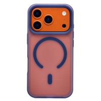 Чехол-накладка для Apple iPhone 17 Pro (Темно-синий) SM042 SafeMag