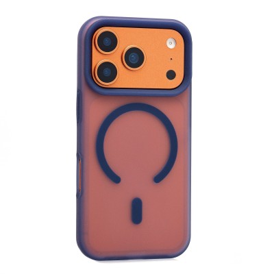 Чехол-накладка для Apple iPhone 17 Pro (Темно-синий) SM042 SafeMag Чехол-накладка для Apple iPhone 17 Pro (Темно-синий) SM042 SafeMag