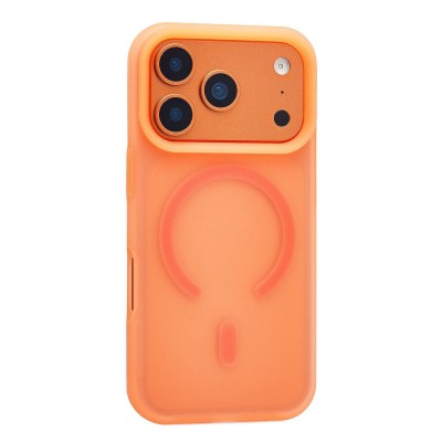 Чехол-накладка для Apple iPhone 17 Pro (Оранжевый) SM042 SafeMag Чехол-накладка для Apple iPhone 17 Pro (Оранжевый) SM042 SafeMag