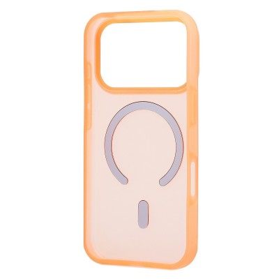 Чехол-накладка для Apple iPhone 17 Pro (Оранжевый) SM042 SafeMag Чехол-накладка для Apple iPhone 17 Pro (Оранжевый) SM042 SafeMag