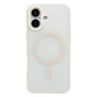 Чехол-накладка для Apple iPhone 17 (Античный Белый) SM042 SafeMag