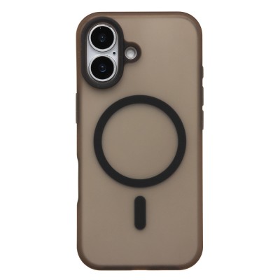 Чехол-накладка для Apple iPhone 17 (Черный) SM042 SafeMag Чехол-накладка для Apple iPhone 17 (Черный) SM042 SafeMag