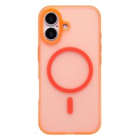 Чехол-накладка для Apple iPhone 17 (Оранжевый) SM042 SafeMag