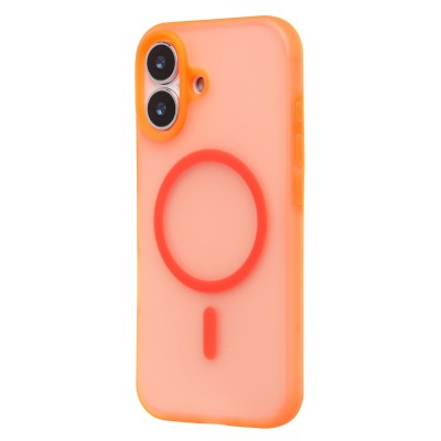 Чехол-накладка для Apple iPhone 17 (Оранжевый) SM042 SafeMag