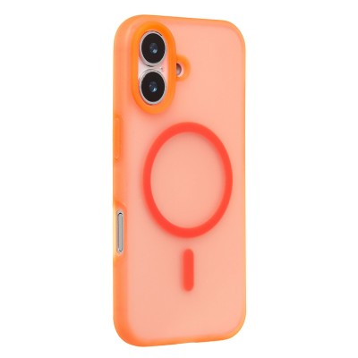 Чехол-накладка для Apple iPhone 17 (Оранжевый) SM042 SafeMag
