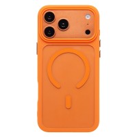 Чехол-накладка для Apple iPhone 17 Pro Max (Оранжевый) SM045 Чехол-накладка для Apple iPhone 17 Pro Max (Оранжевый) SM045