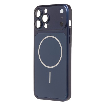 Чехол-накладка для Apple iPhone 13 Pro Max (Темно-синий) SM091 AG-Glass SafeMag