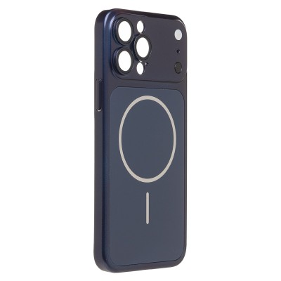 Чехол-накладка для Apple iPhone 13 Pro Max (Темно-синий) SM091 AG-Glass SafeMag