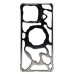 Чехол-накладка для Apple iPhone 15 Pro Max (Титан) SMZ03 Auspicious