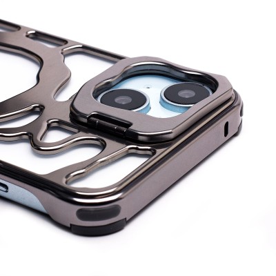 Чехол-накладка для Apple iPhone 15 (Титан) SMZ03 Auspicious