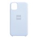 Чехол-накладка для Apple iPhone 11 (Пастельно-синий) [ORG] Soft Touch