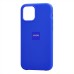 Чехол-накладка для Apple iPhone 12 Pro (Синий) [ORG] Soft Touch