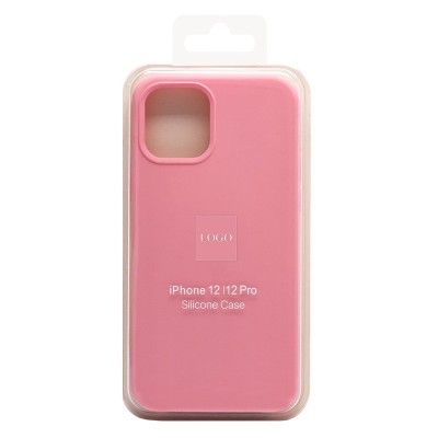 Чехол-накладка для Apple iPhone 12 Pro (Светло-розовый) [ORG] Soft Touch