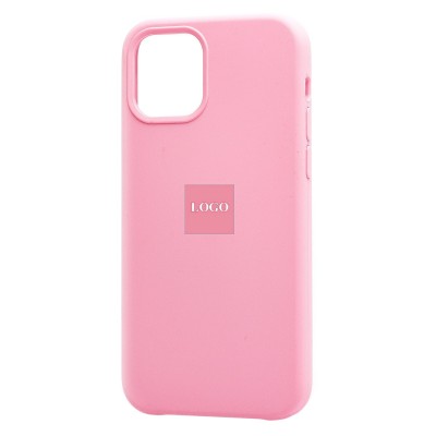 Чехол-накладка для Apple iPhone 12 Pro (Светло-розовый) [ORG] Soft Touch