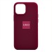 Чехол-накладка для Apple iPhone 13 mini (Бордовый) [ORG] Soft Touch
