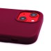 Чехол-накладка для Apple iPhone 13 mini (Бордовый) [ORG] Soft Touch