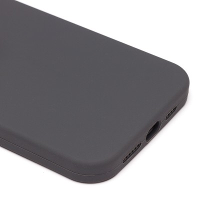 Чехол-накладка для Apple iPhone 14 Pro Max (Темно-серый) [ORG] Soft Touch