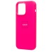 Чехол-накладка для Apple iPhone 14 Pro Max (Темно-розовый) [ORG] Soft Touch