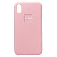 Чехол-накладка для Apple iPhone XR (Светло-розовый) [ORG] Soft Touch