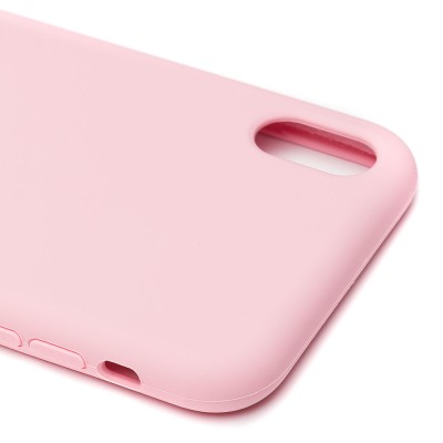 Чехол-накладка для Apple iPhone XR (Светло-розовый) [ORG] Soft Touch