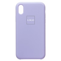 Чехол-накладка для Apple iPhone XR (Пастельно-фиолетовый) [ORG] Soft Touch