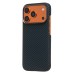 Чехол-накладка для Apple iPhone 17 Pro (Темно-синий) Cellis SM009 POSH KEVLAR SafeMag Чехол-накладка для Apple iPhone 17 Pro (Темно-синий) Cellis SM009 POSH KEVLAR SafeMag