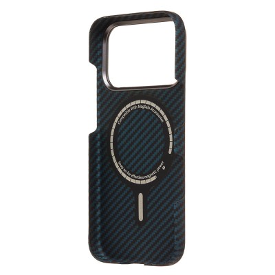 Чехол-накладка для Apple iPhone 17 Pro (Темно-синий) Cellis SM009 POSH KEVLAR SafeMag Чехол-накладка для Apple iPhone 17 Pro (Темно-синий) Cellis SM009 POSH KEVLAR SafeMag