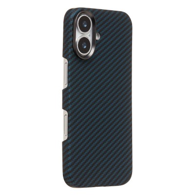 Чехол-накладка для Apple iPhone 17 (Темно-синий) Cellis SM009 POSH KEVLAR SafeMag