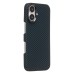 Чехол-накладка для Apple iPhone 17 (Темно-синий) Cellis SM009 POSH KEVLAR SafeMag
