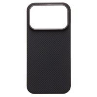 Чехол-накладка для Apple iPhone 17 Pro (Черный) Cellis SM009 POSH KEVLAR