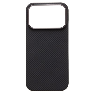 Чехол-накладка для Apple iPhone 17 Pro (Черный) Cellis SM009 POSH KEVLAR Чехол-накладка для Apple iPhone 17 Pro (Черный) Cellis SM009 POSH KEVLAR