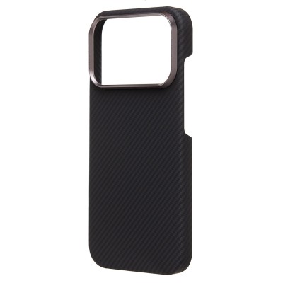 Чехол-накладка для Apple iPhone 17 Pro (Черный) Cellis SM009 POSH KEVLAR Чехол-накладка для Apple iPhone 17 Pro (Черный) Cellis SM009 POSH KEVLAR