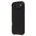 Чехол-накладка для Apple iPhone 17 Air Натуральная кожа зернистая (Черный) Cellis SM030 SafeMag