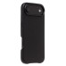 Чехол-накладка для Apple iPhone 17 Air Натуральная кожа зернистая (Черный) Cellis SM030 SafeMag