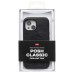 Чехол-накладка для Apple iPhone 15 Натуральная кожа (Черный) Cellis SM031 SafeMag