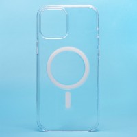 Чехол-накладка для Apple iPhone 12 Pro Max (Прозрачный) ORG PC Clear Case SafeMag