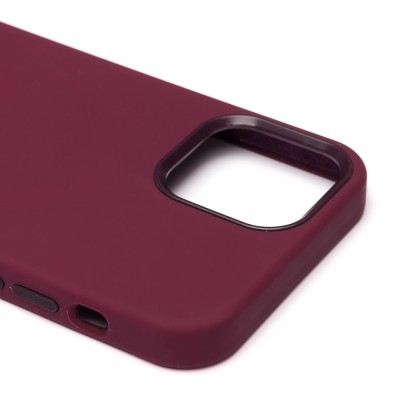 Чехол-накладка для Apple iPhone 12 Pro (Сливовый) ORG Silicone Case SafeMag