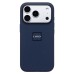 Чехол-накладка для Apple iPhone 17 Pro (Полуночно-черный) ORG Silicone Case с анимацией