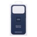 Чехол-накладка для Apple iPhone 17 Pro (Полуночно-черный) ORG Silicone Case с анимацией