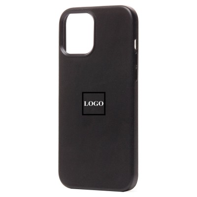 Чехол-накладка для Apple iPhone 12 Pro (Черный) ORG SM002 экокожа SafeMag