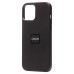 Чехол-накладка для Apple iPhone 12 Pro (Черный) ORG SM002 экокожа SafeMag