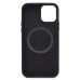 Чехол-накладка для Apple iPhone 12 Pro (Черный) ORG SM002 экокожа SafeMag