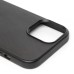 Чехол-накладка для Apple iPhone 12 Pro (Черный) ORG SM002 экокожа SafeMag