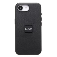 Чехол-накладка для Apple iPhone 16e (Черный) ORG SM002 экокожа SafeMag