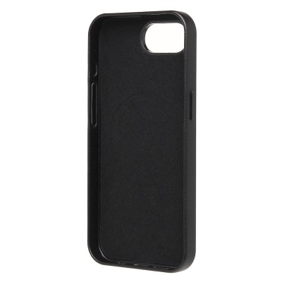 Чехол-накладка для Apple iPhone 16e (Черный) ORG SM002 экокожа SafeMag