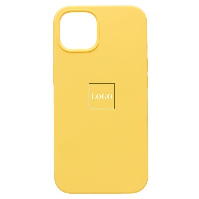 Чехол-накладка для Apple iPhone 14 (Желтый) ORG Soft Touch